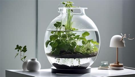 Transparent Self Watering Pot Grobal World