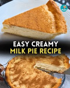 Easy Creamy Milk Pie Recipe