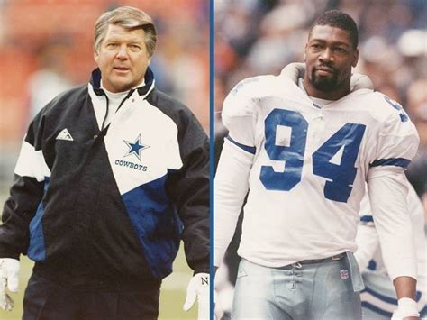 congratulations to former Cowboys head coach Jimmy Johnson and defensive end Charles Haley for ...