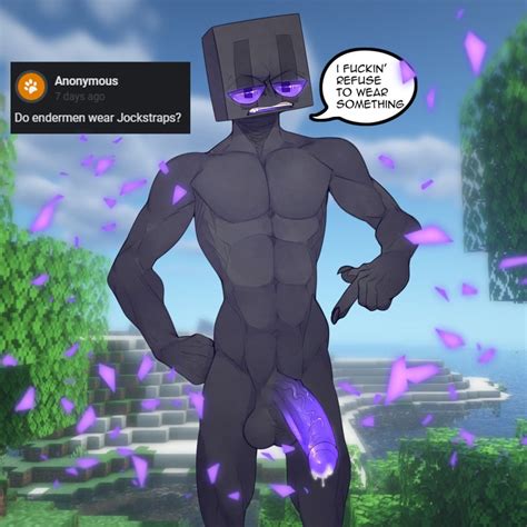 Rule 34 Deuzion Enderman Endertwinks Lykansden Male Male Focus Male