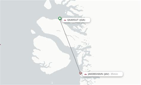 Direct Non Stop Flights From Qaarsut To Ilulissat Schedules