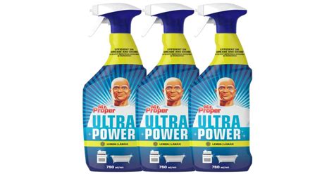 Mr Proper Ultra Power Lemon szórófejes Tisztítószer 3x750ml Pepita hu