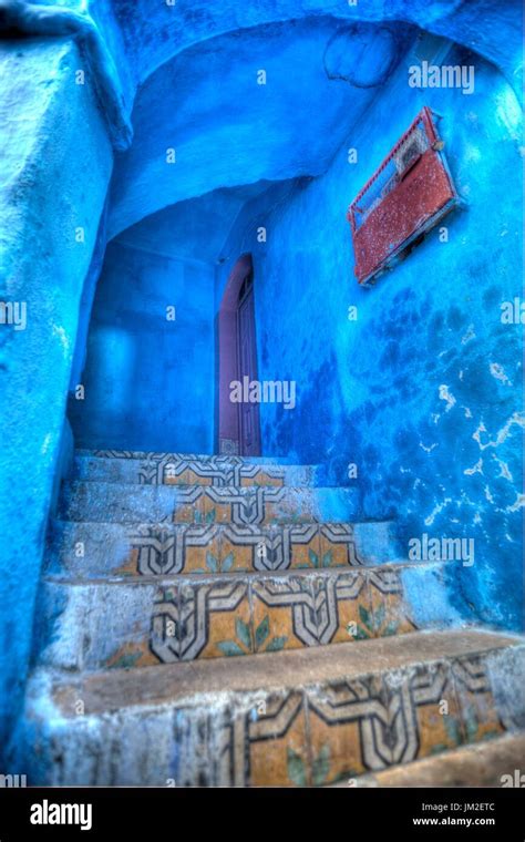 The Blue City, Morocco Stock Photo - Alamy