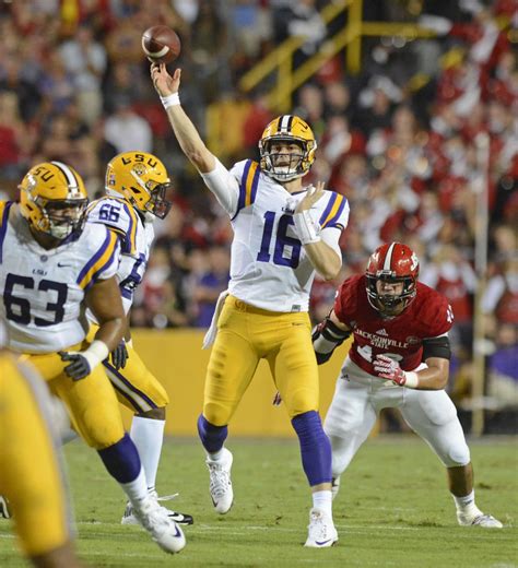 Danny Etling Lsu Quarterback Lsu Lsu Football Lsu Tigers Football