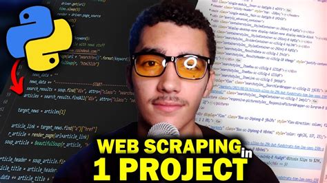 Learn Web Scraping In Python With This One Project Youtube