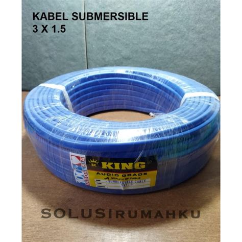 Jual Per Meter Kabel Submersible 3x1 5 Kabel Sible Pompa Air 3x1 5