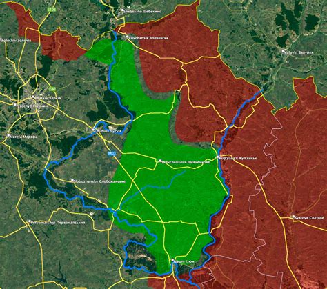 Ukraine Battle Map on Twitter: "East Kharkiv Oblast Ukrainian Offensive ...
