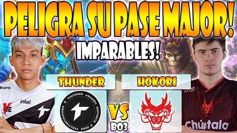 Thunder Awaken Vs Hokori Bo Game Matthew Vs Nalog Dpc Sa Tour