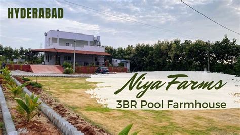 Niya Farms 3BR Pool Farmhouse Hyderabad Farmhouse Farm Hyderabad