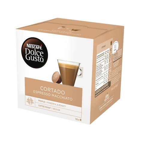 Cápsulas Dolce Gusto Cortado Macchiato 16 Cápsulas