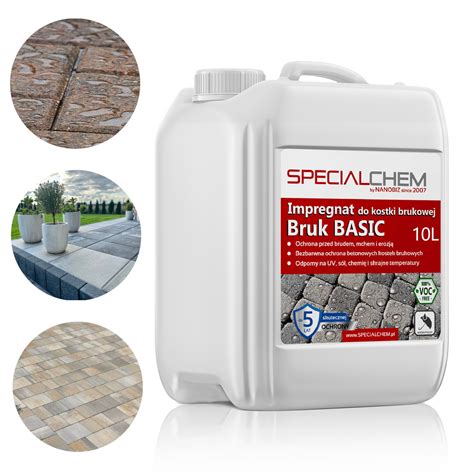 Impregnat Do Kostki Brukowej Bruku Betonu Hydrofobowy SPECIALCHEM 10 L