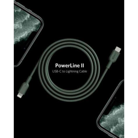 Promo Anker Powerline Ii Usb C To Lightning Ft Midnight Green Diskon