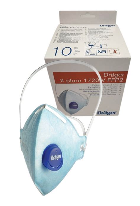 Dräger X plore 1720 V Masque de protection avec soupape FFP2 NR D