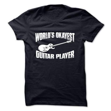 World S Okayest Guitar Player T Shirt