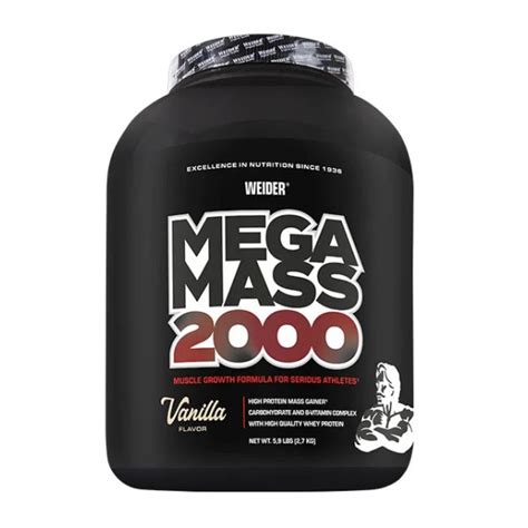 Mega Mass Weider Gainer Riche En Prot Ines