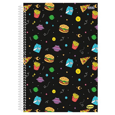 CADERNO ESPIRAL 1 4 CAPA DURA 96FLS SÃO DOMINGOS KBOM FEMININO C 10