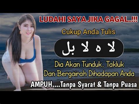 Ludahi Saya Jika Gagal Cukup Tulis Ini Dia Akan Bergairah Di