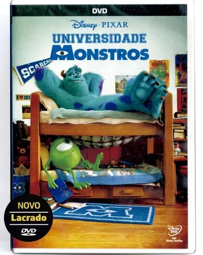 Dvd Universidade Monstros Disney Pixar Original Novo Lacrado Mercadolivre