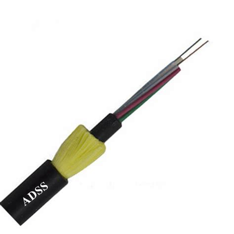 12 24 48 96 Cores G652d Single Mode Aerial Adss Optical Fiber Cable