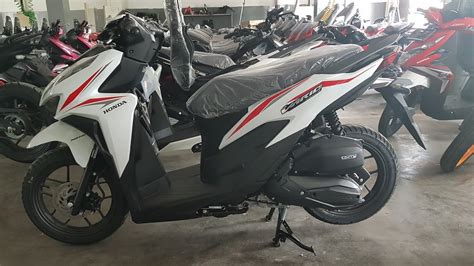 Vario 125 Model Terbaru Update Mei 2018 Warna Advance White Red Youtube