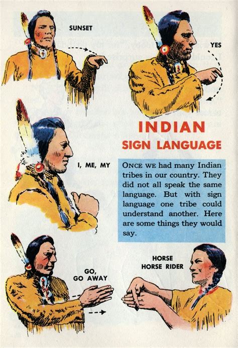 Native American Sign Language Illustrated Guides To 400 Gestures