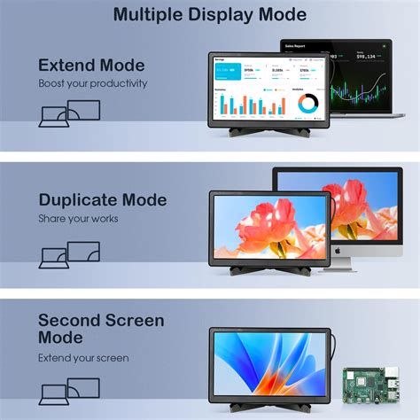 Snapklik Elecrow Portable Touch Monitor Inch Touchscreen