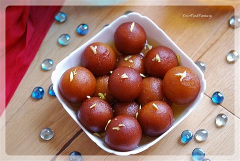 Home Made Gulab Jamuns Your Food Fantasy