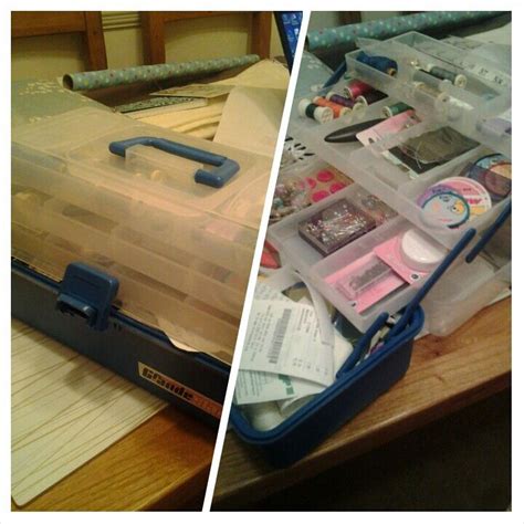 Only The Grand Slam Fishing Tackle Box Is Big Enough To Be My Sewing
