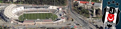 Inonu Stady, former home to Besiktas, Turkey - Football Ground Map