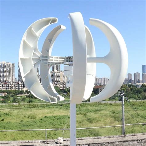 Wihe China Factory 8000w Vertical Axis Wind Turbine Generator For Home