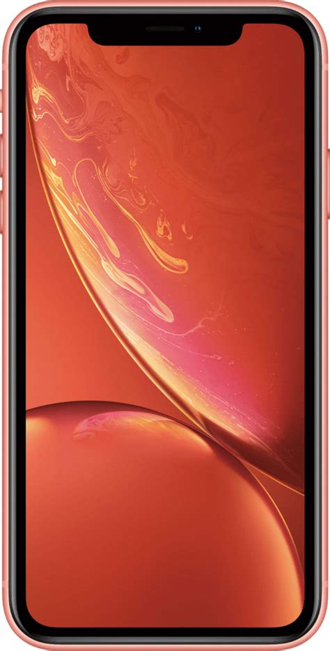 Best Buy Apple Pre Owned IPhone XR 128GB Unlocked Coral XR 128GB