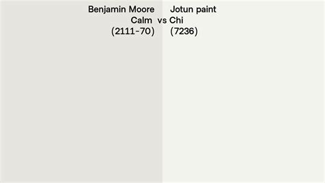 Benjamin Moore Calm Vs Jotun Paint Chi Side By Side