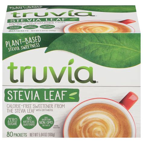 Save On Truvia Stevia Leaf Calorie Free Sweetener Packets Ct Order