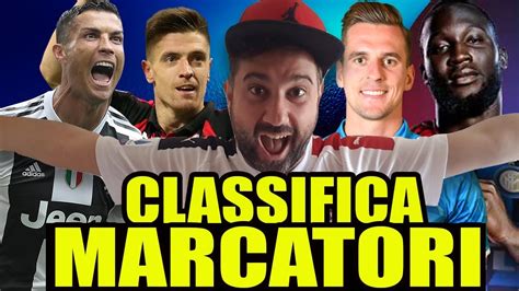 Come SarÀ La Classifica Capocannonieri Di Serie A 2019 2020 Youtube