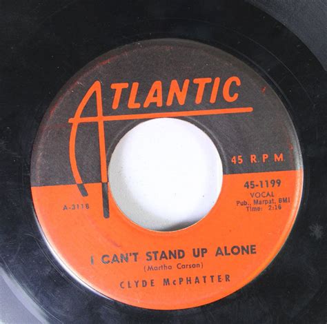 Clyde Mcphatter Rpm A Lover S Question I Can T Stand Up Alone