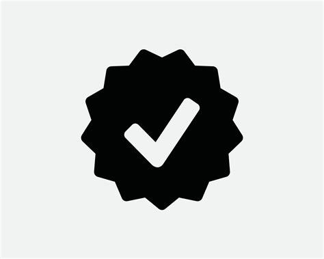 Verified Badge Icon Tick Check Mark Ok Approved Approval Sign