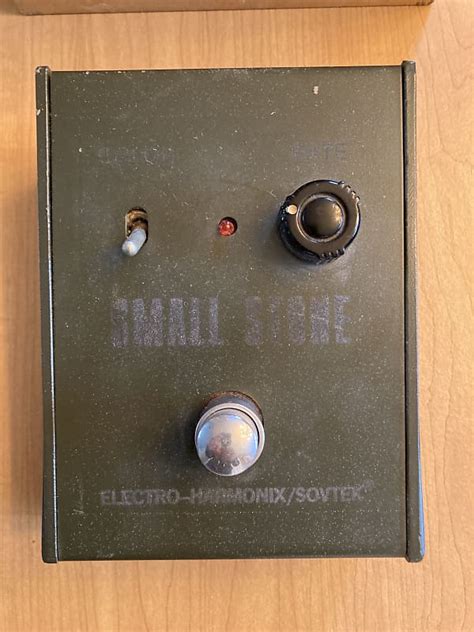 Electro Harmonix Sovtek Small Stone Dark Green Reverb