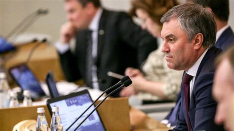 Председатель Государственной Думы Вячеслав Володин поздравил с Днем ...