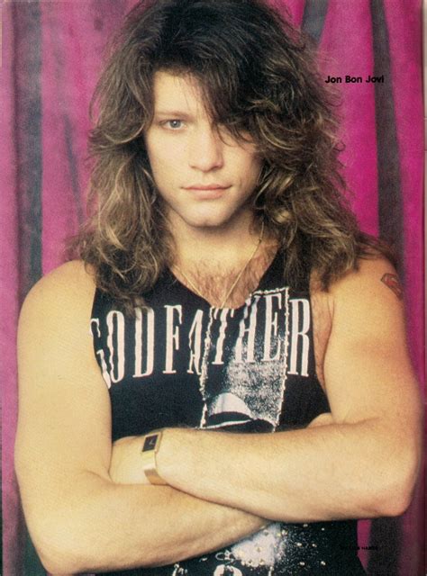 80s Hard Rock And Metal Jon Bon Jovi Bon Jovi Bon Jovi 80s