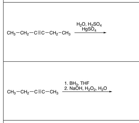 Solved Ch3−ch2−c≡c−ch2−ch3hgso4h2o H2so4