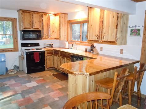 Rustic Cedar Kitchen Rustic Kitchen Other By King Of The Forest