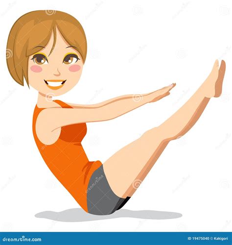 Ejercicio De Pilates Ilustraci N Del Vector Ilustraci N De Ocio