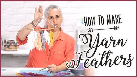 Yarn Feathers How To Make Stunning Feathers Out Of Yarn Youtube