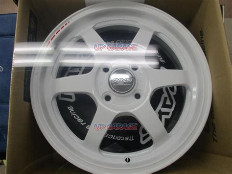 Raysレイズ Volk Racingボルク レーシング Te37 Kcr Redot Edition ホワイト カー用品 アルミ