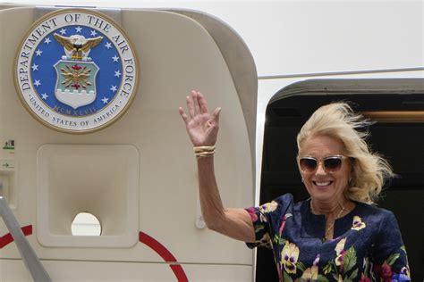 From Jordan Jill Biden Arrives In Cairo As Part Of Mideast Tour Aiming