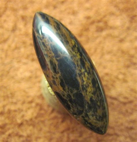 Mahogany Obsidian Freeform Cabochon - Etsy