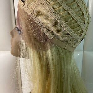 LIGHT BLONDE Swiss Lace Front Wig Deep Part Straight Loose Waves Sexy Wavy Soft Hair Costume