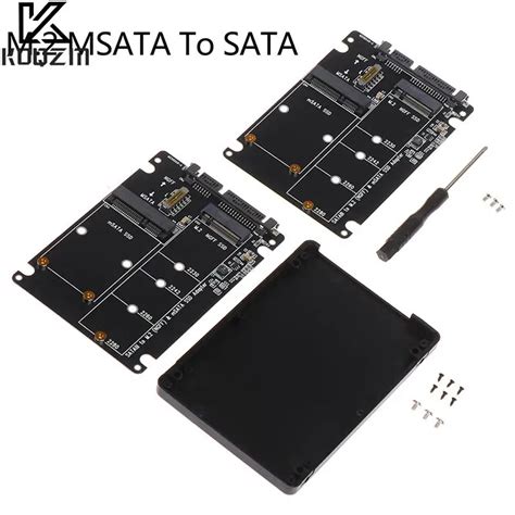 Carte Adaptateur De Disque Dur SATA 60Gbps Vers M2 NGFF SATA SSD MSATA