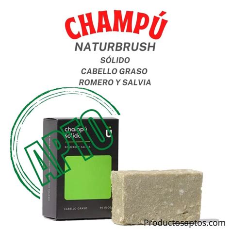 Champ S Lido Cabello Graso Romero Y Salvia Naturbrush