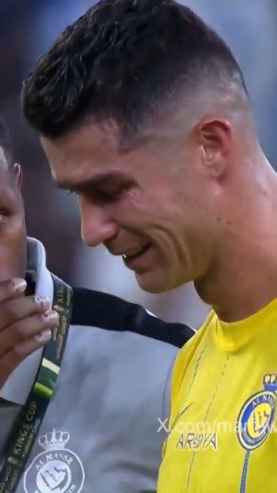 Cristiano Ronaldo Crying After Losing King Cup Finals🤧 Ronaldo Youtube